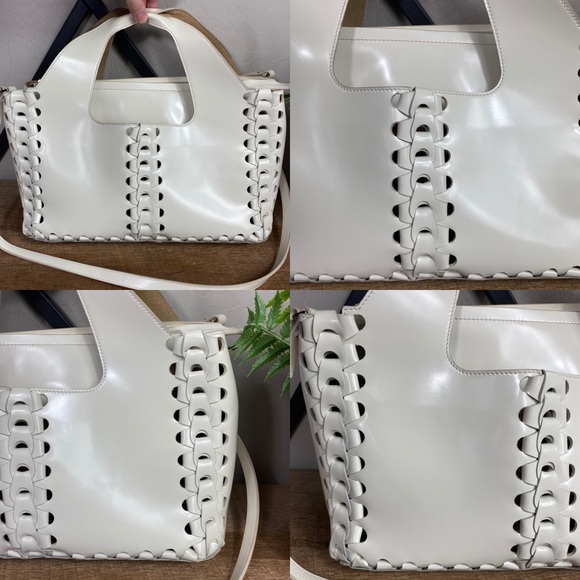 SOLD The Row Two For One 12 Braided Leather Tote - Picture 5 of 16